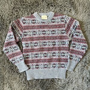 Vintage Shetland Wool Sweater Made in Scotland See Photos for measurements.